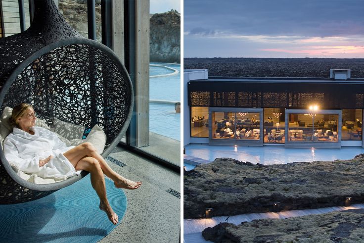 The relaxing and enchanting spots you'll find once you reach your destination. © The Retreat at Blue Lagoon Iceland
