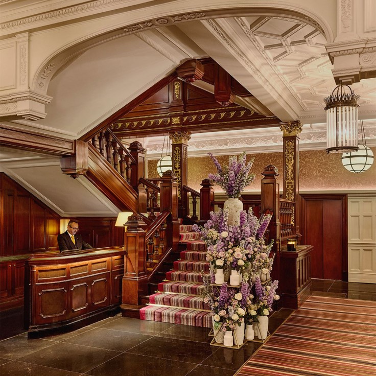 The old-school yet timeless elegance of The Connaught, a Three-MICHELIN-Key hotel. © The Connaught