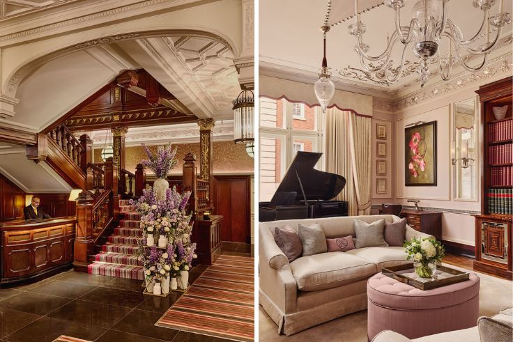 The opulence and elegance that run throughout the hotel's rooms and common spaces. © The Connaught