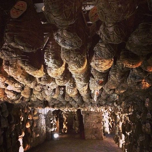 Locale pe la stagionatura del Culatello 