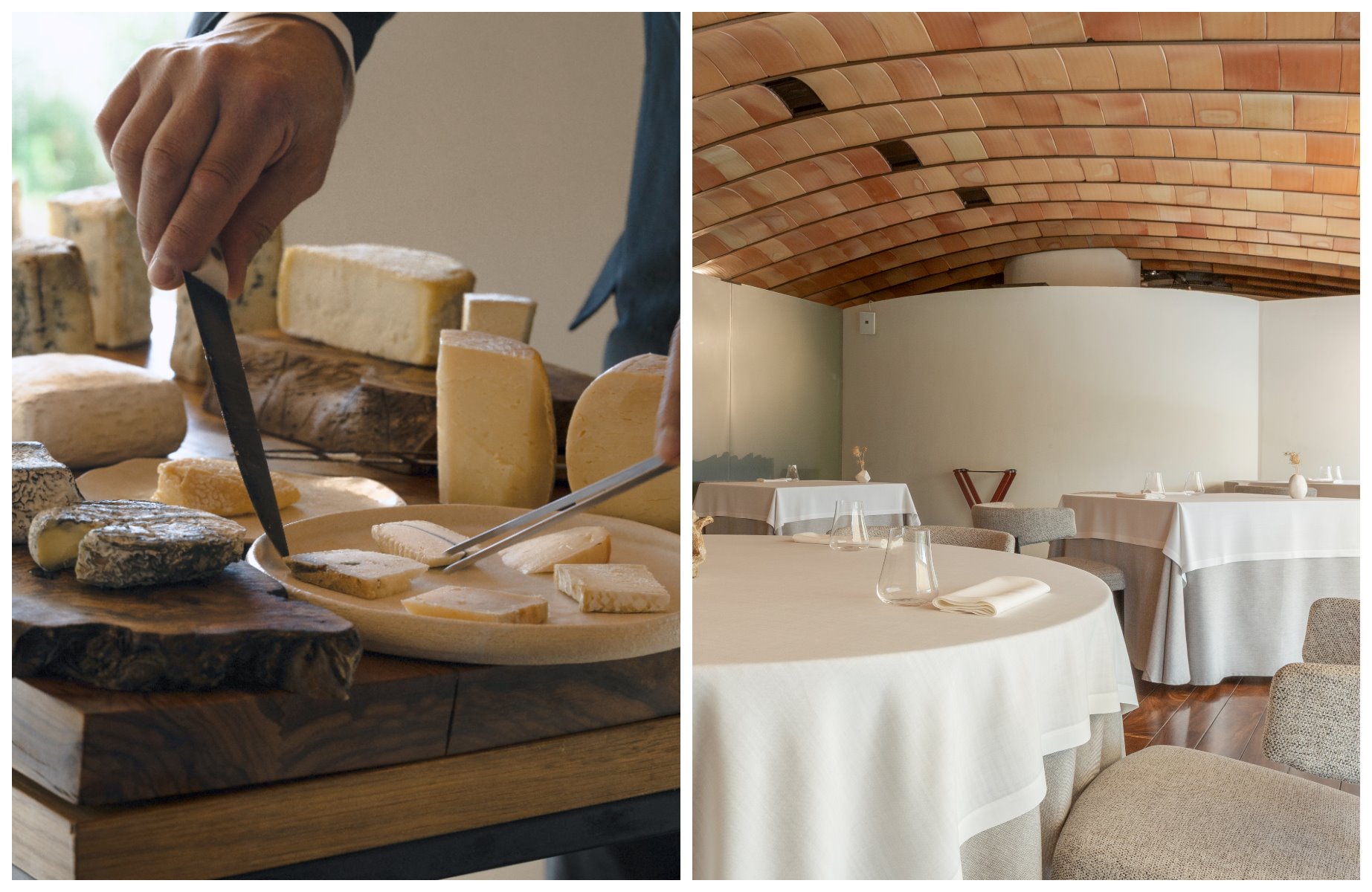 En el restaurante Bardal, al ser Ronda un destino turístico, el chef Benito Gómez busca un punto de equilibrio entre los quesos del país y los internacionales. © Bardal