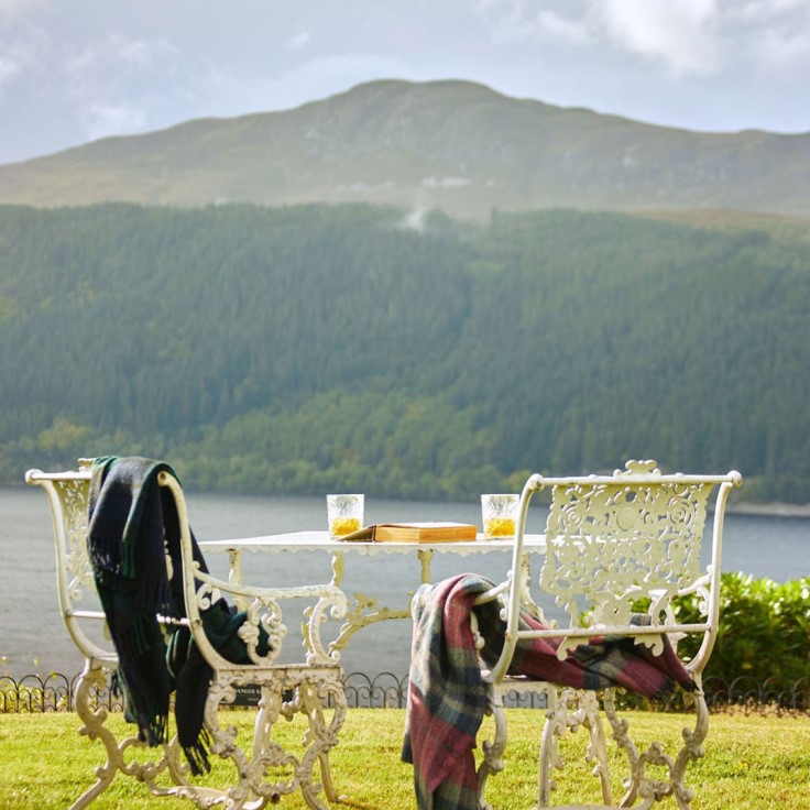 Stunning views of Loch Ness are a big draw at Foyers Lodge (© Foyers Lodge)