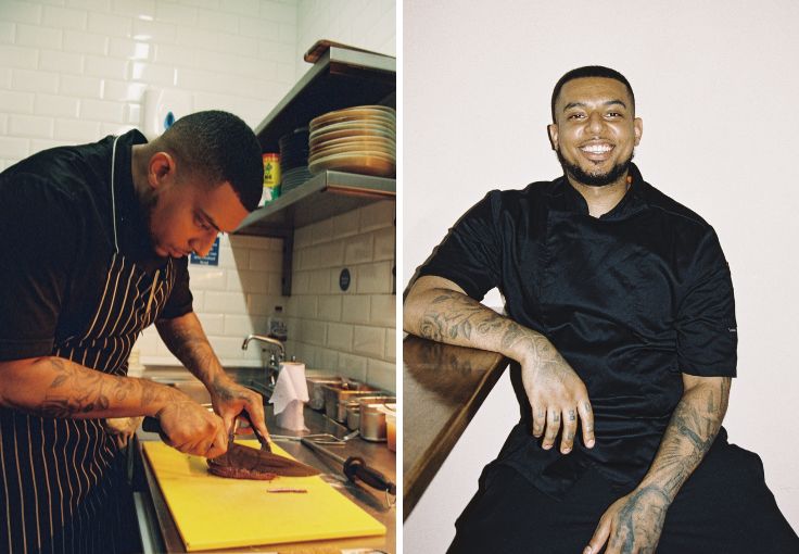 Nathaniel Mortley, the Instagram-famous chef behind 2210. © Danika Magdenala (@siriusfilm)