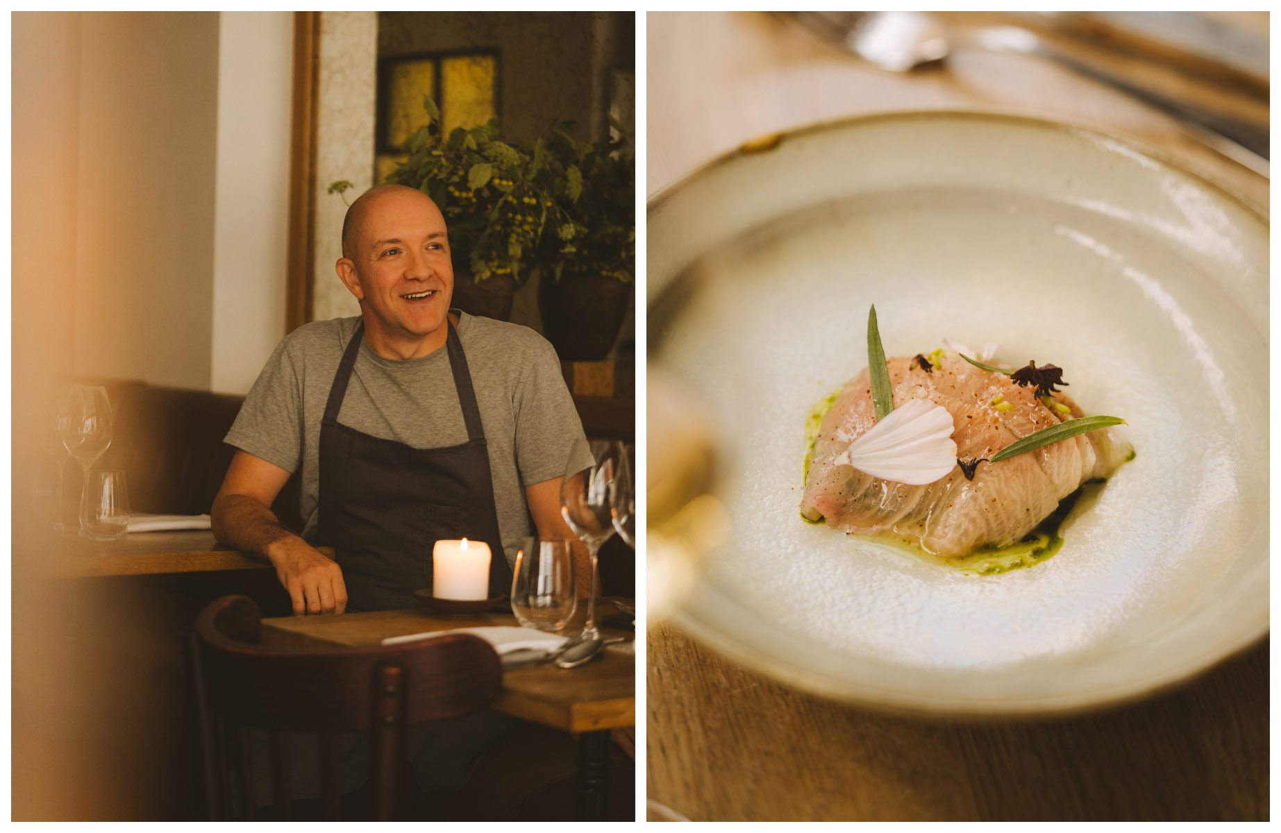 Antonin Bonnet, Chef-Owner of Quinsou restaurant, a beloved old-world bistro in Paris. ©Joann Pai/The MICHELIN Guide