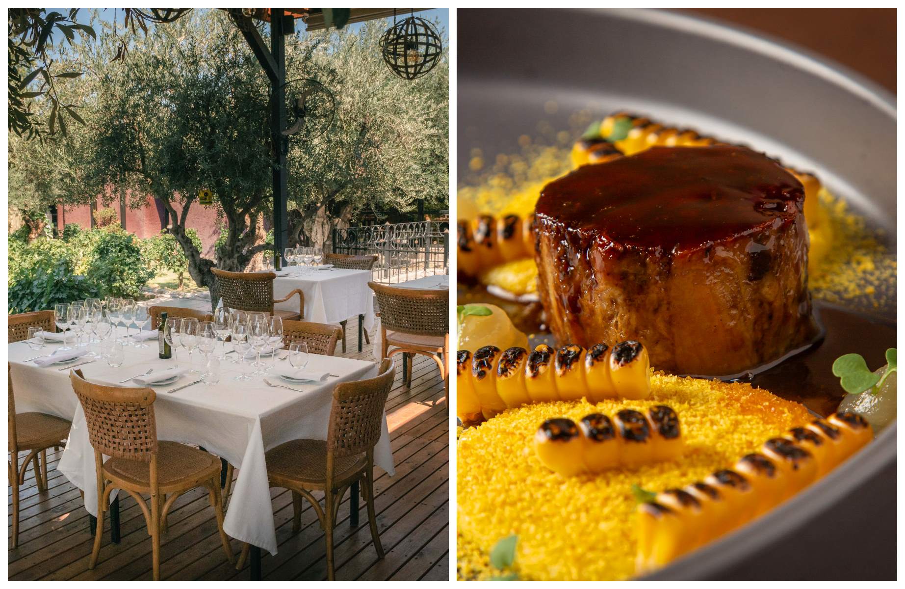 The grandeur of Casa Vigil and one of Chef Iván Azar's creations. © Ipage/Casa Vigil
