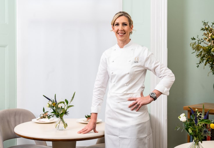 Chef Clare Smyth, who will soon open her 'luxury bistro' Corenucopia in Chelsea. © CORE by Clare Smyth