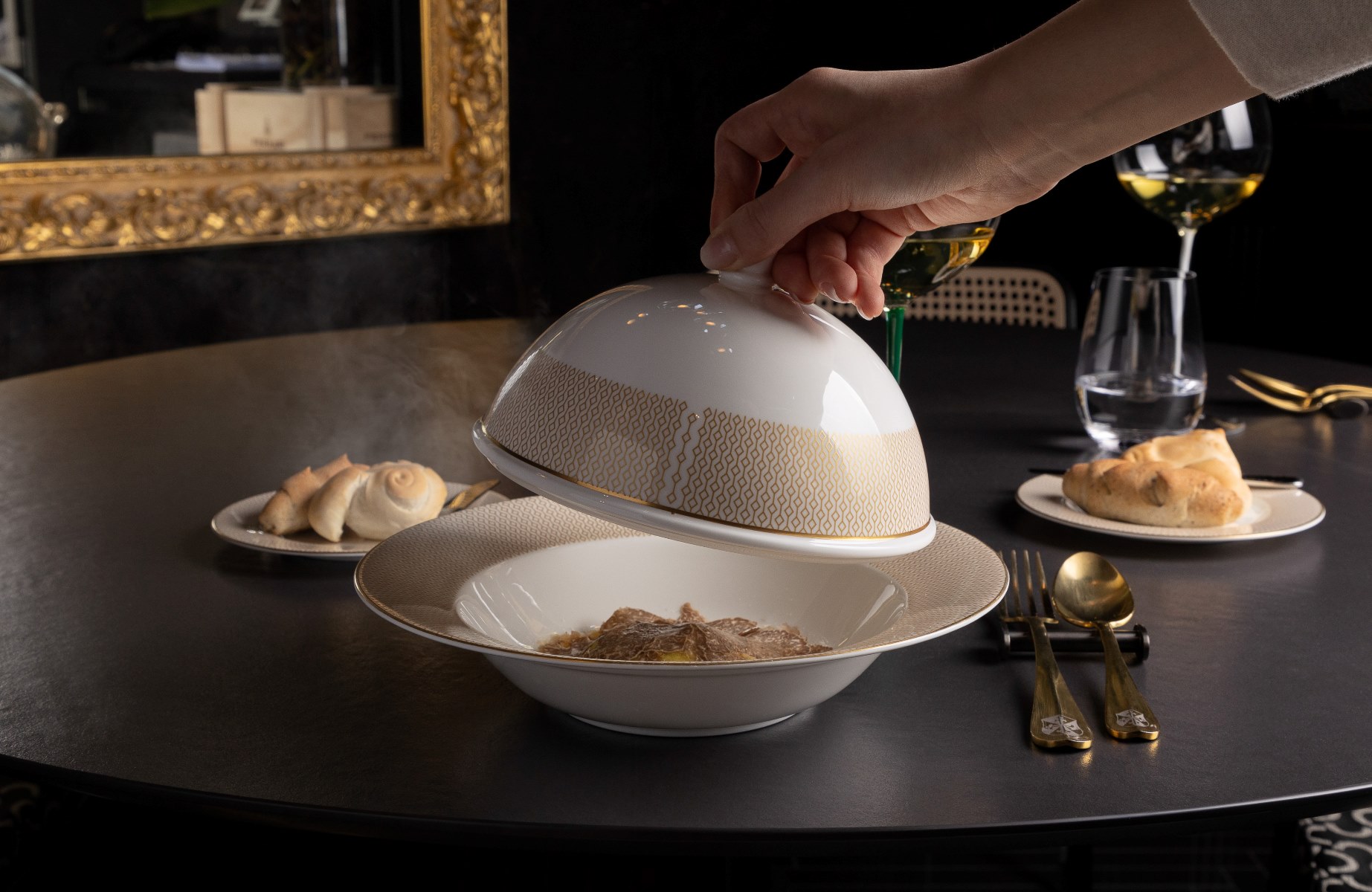 San Domenico Restaurant, two Michelin Stars at Imola