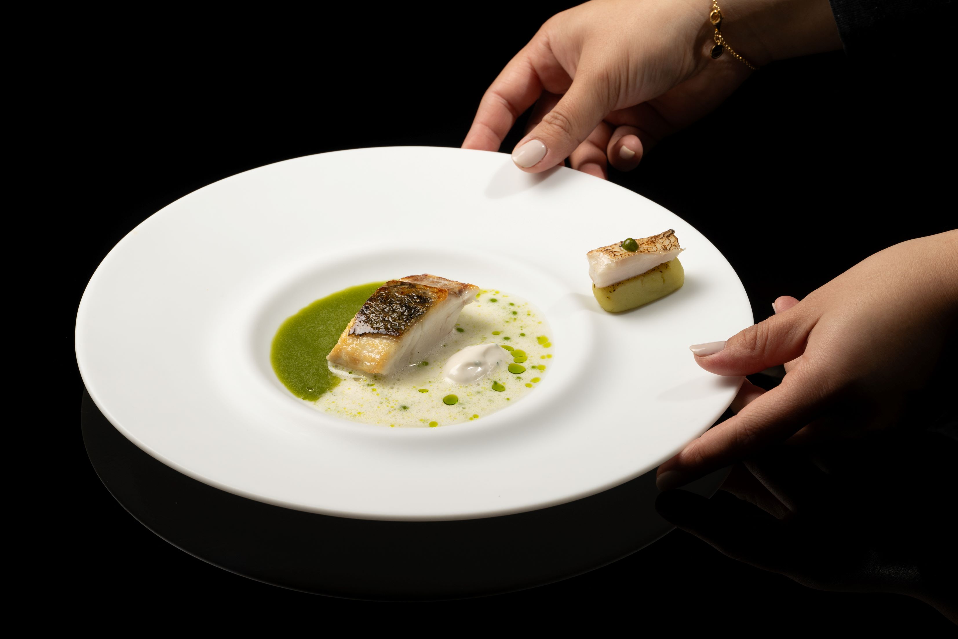 En el menú degustación Entorno de BACK, manda el producto sobre todas las cosas. © BACK RESTAURANTE/BACK