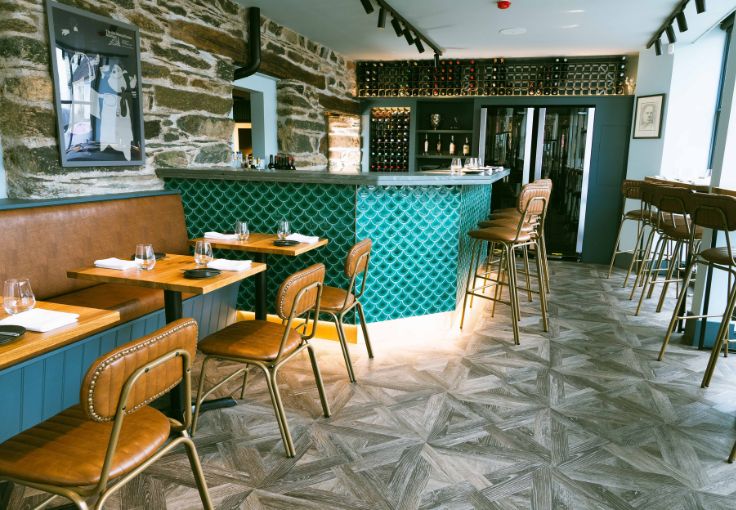 The informal dining room located directly above The Old Stamp House. © Phil Rigby