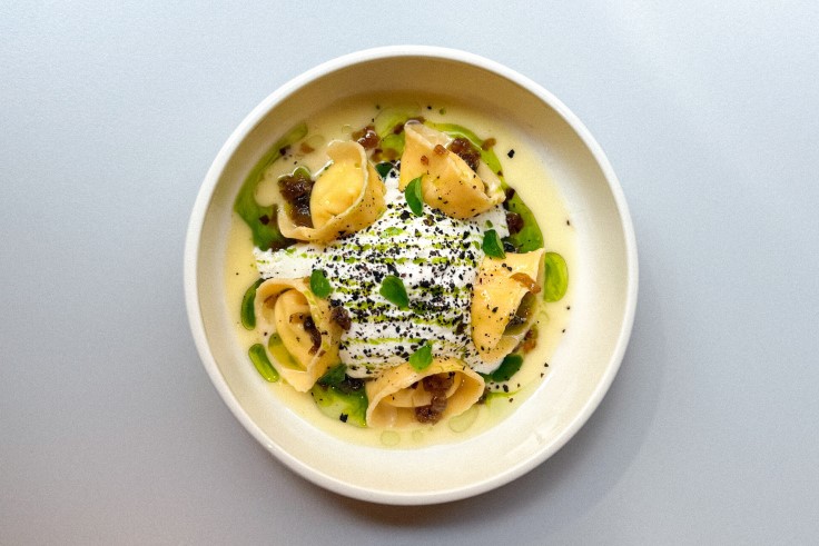 A pasta dish from Māsa in Riga - A new addition to the Main Selection (© binski studio)
