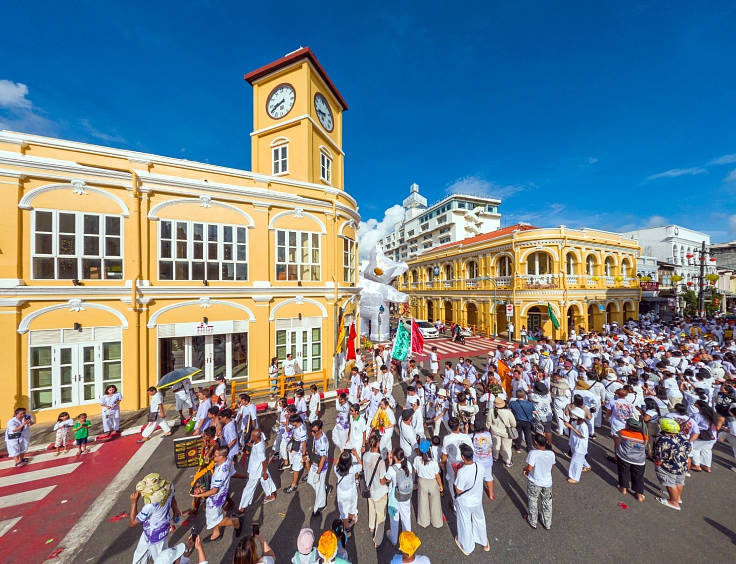 Phuket’s legendary Vegetarian Festival lights up the island every year. (© Shutterstock)