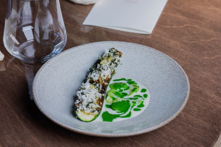 A vegetable-led dish at BELLIES in Stavanger (© Andrea Rocha)