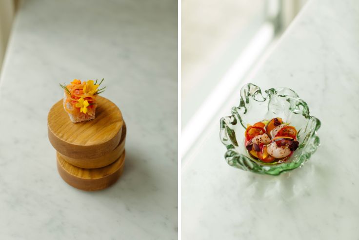 Dishes from K2 in Stavanger (© Anna Torst Saatvedt)