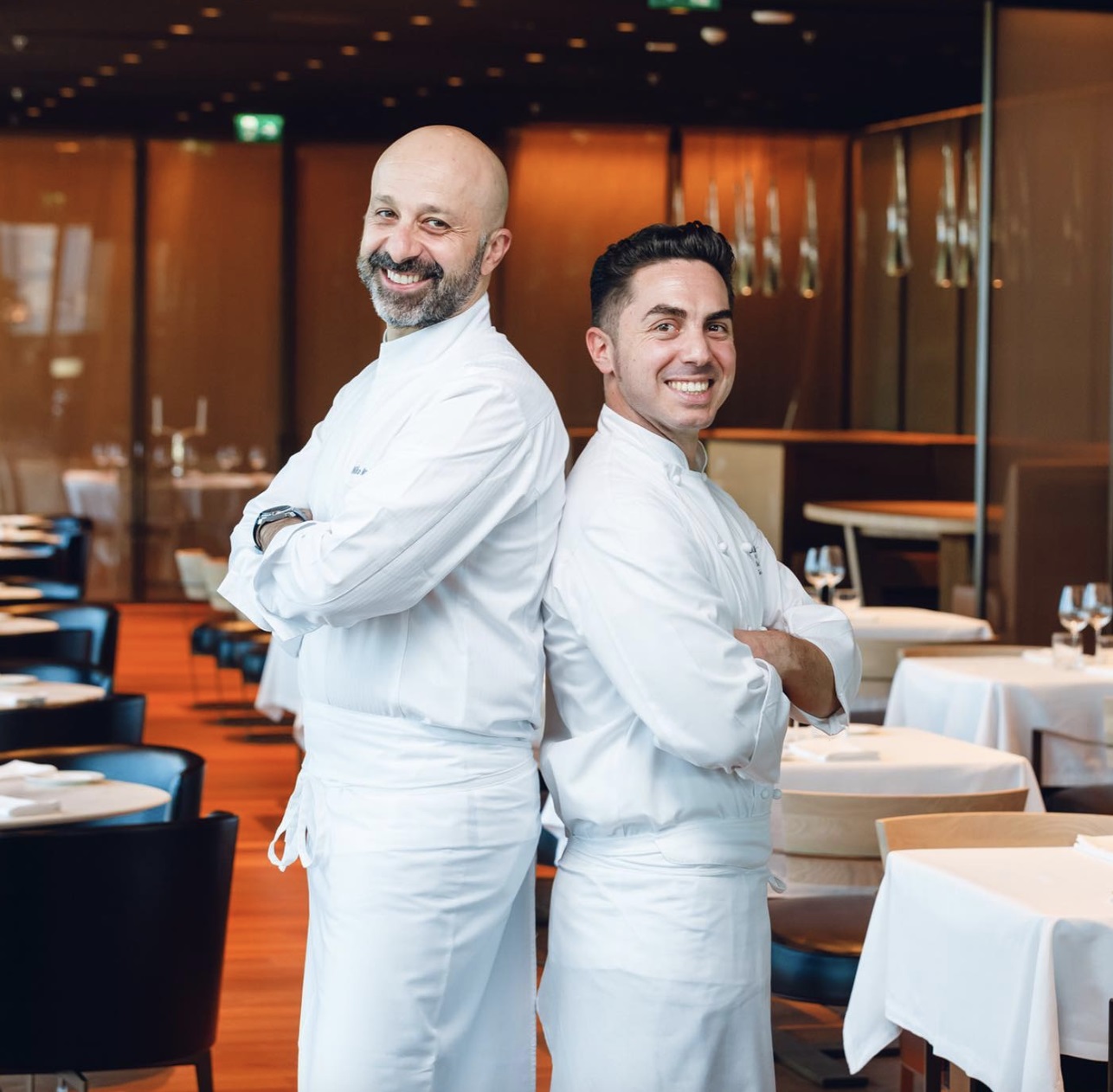 Niko Romito e Giacomo Amicucci_ Niko Romito Il ristorante Dubai