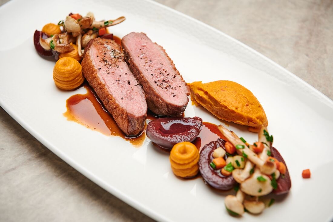 Gericht im Restaurant Chaleau La Vache © Sigrun Strangmann /Chapeau La Vache