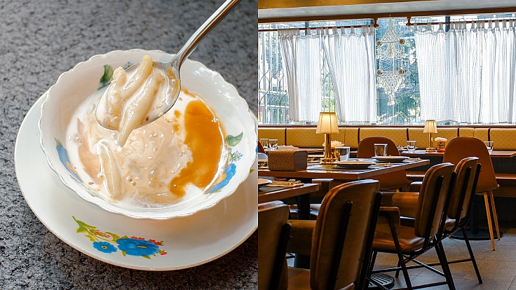 Warm woods, retro touches and Thai flavours with a modern twist at Si Sawat. (© Nattawoot Sangmanee/ Si Sawat)