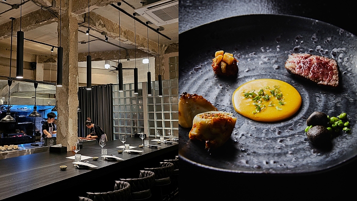 Choen, a discreet Thai counter where wood fire leads the tasting journey. (© Rawin Suchaxaya/ Choen, Choen)