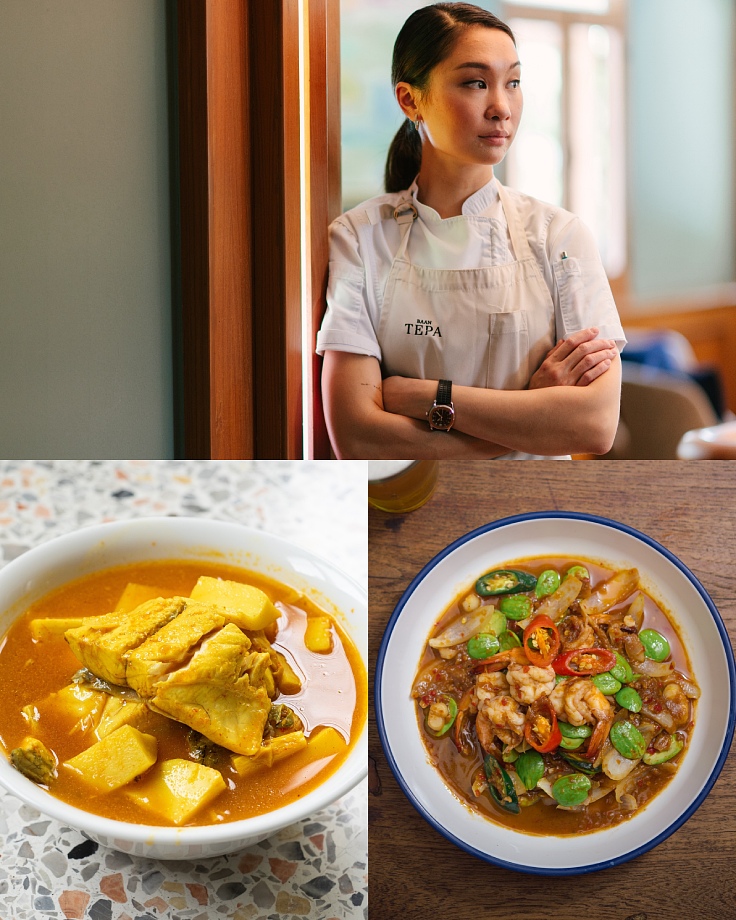 Why stop at one? Chef Tam’s going full flavor with two funky favorites. (© Anuwat Senivansa Na Ayudhya/ MICHELIN Guide Thailand)
