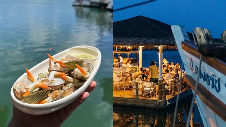 Krachang Khao Lak in Phang Nga is a rustic seaside spot serving today’s catch. (© Krachang Khao Lak)