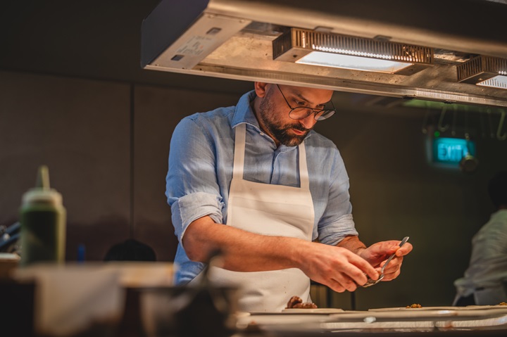 At Nouri, Brehm serves dishes that are worldly and cultured, spanning a wide range of eras. (©Ivan Brehm)