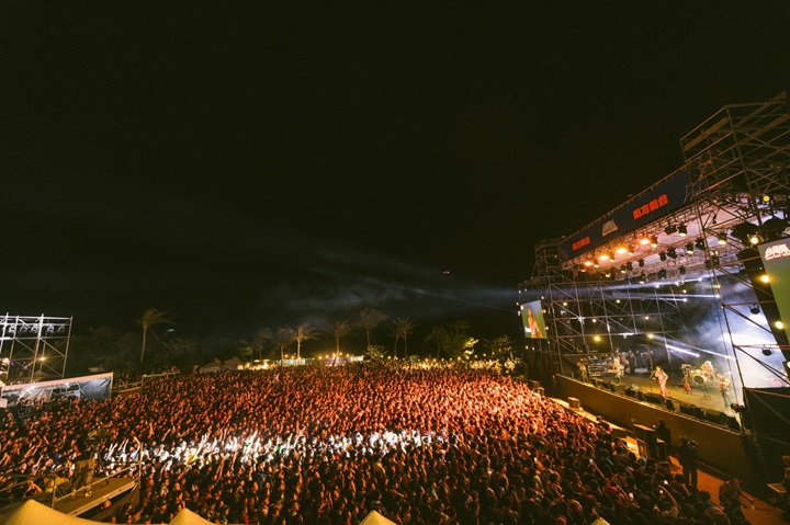  Held at Dawan Beach in Kenting, Taiwan Festival carries on the spirit of “Spring Scream,” the island’s most historic independent music event. (©Pingtung County Government)