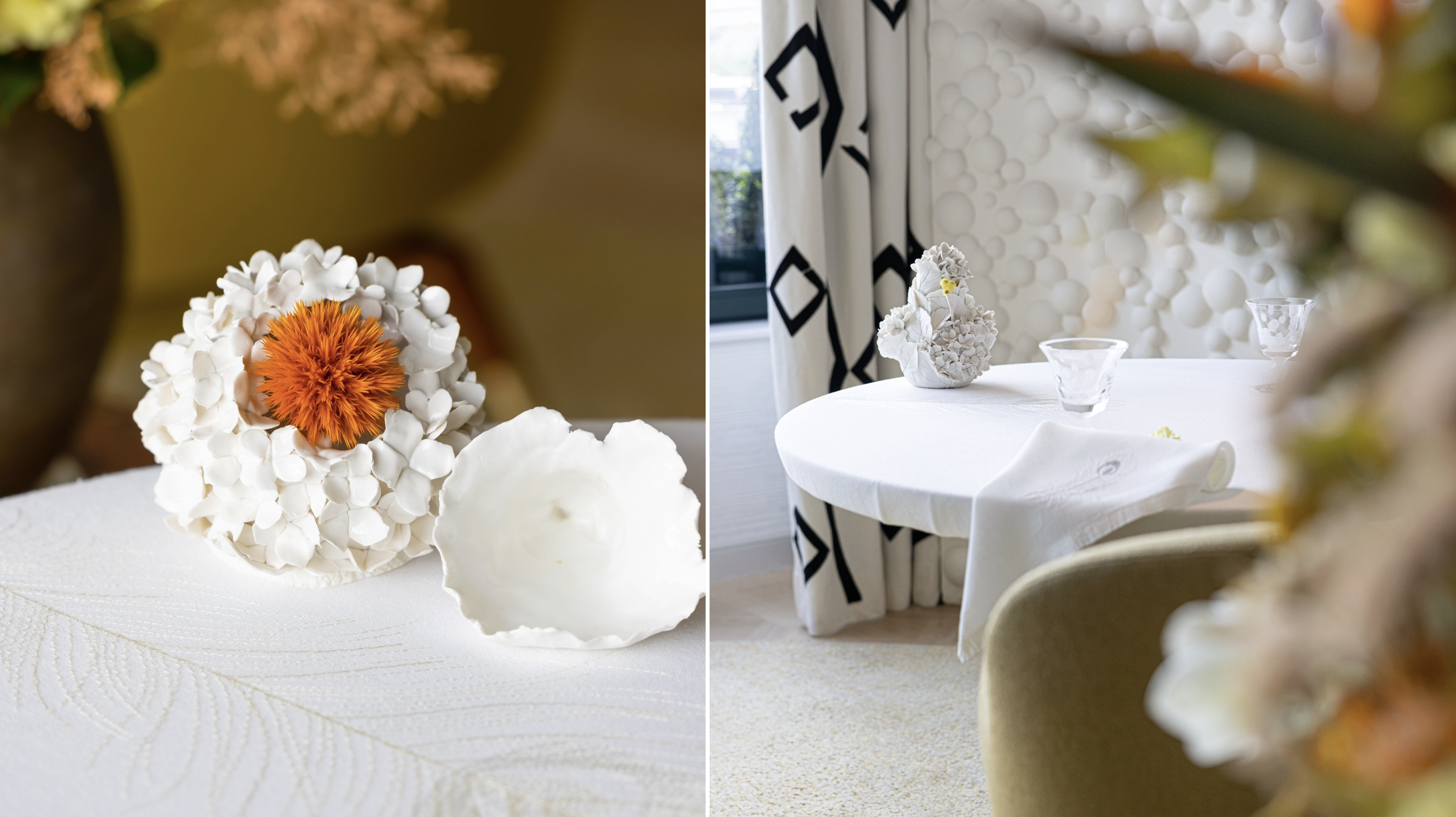 Les créations de Virginie Boudsocq pour Plénitude (Paris) © Maki Manoukian