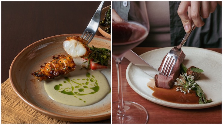L-R: This year’s culinary stars shine brighter: Akar and Terra Dining ascend from MICHELIN Selected to One MICHELIN Star, celebrating Malaysia’s ever-evolving fine-dining landscape. (©Akar & Terra respectively)