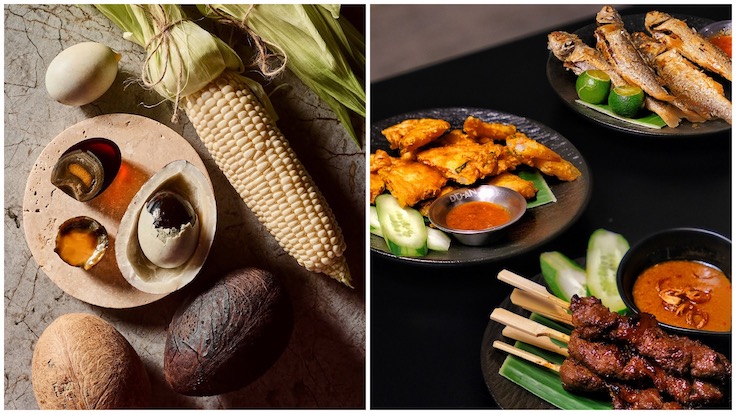 L-R: Bridging heritage and innovation, K and Du-An (Lebuh Pantai) showcase the creative spirit and regional depth that define Malaysia’s dining landscape. (©K & Du-An Lebuh Pantai respectively)