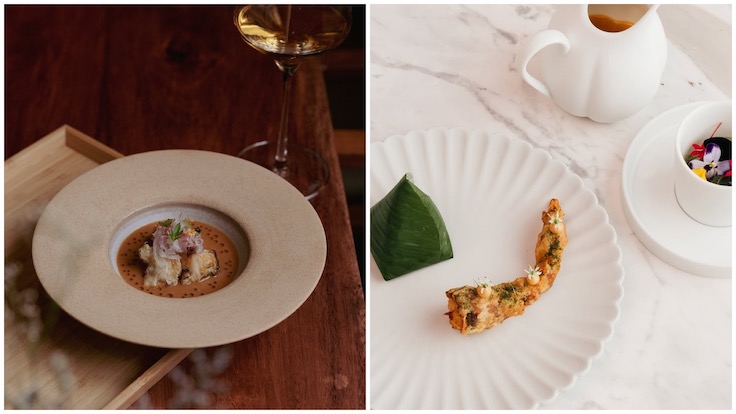 L-R: MICHELIN-Starred restaurants Terra Dining in Kuala Lumpur and Au Jardin in Penang. (©Terra Dining and Au Jardin respectively)