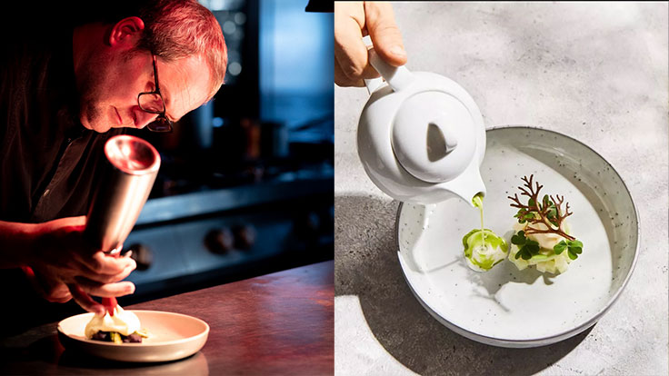 Christian Bauer, Gericht in der Wilden Klosterküche © Katharina Bohm / Wilde Klosterküche