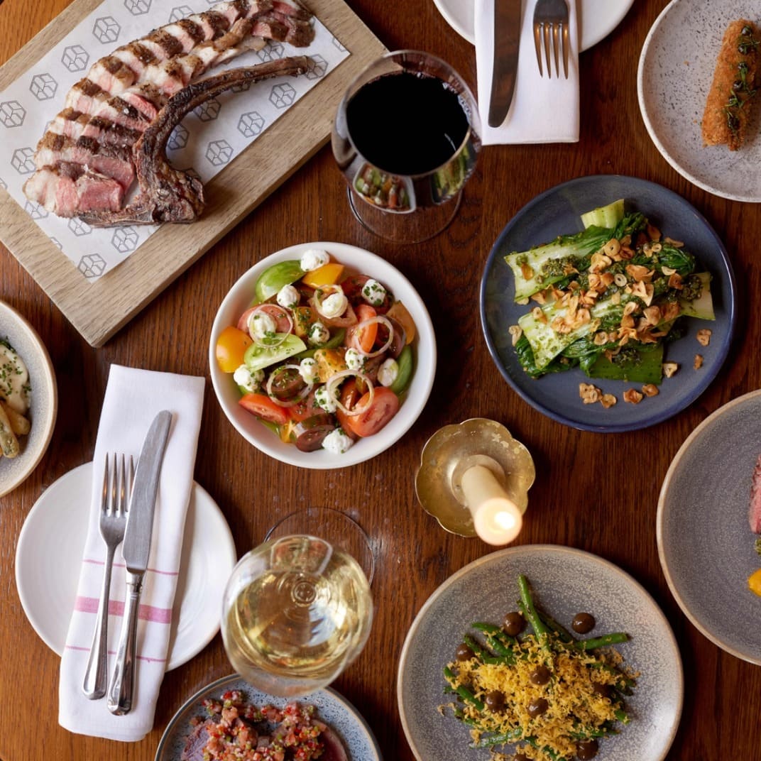 Une cuisine de pub typique au coeur de la ville © The Chequers