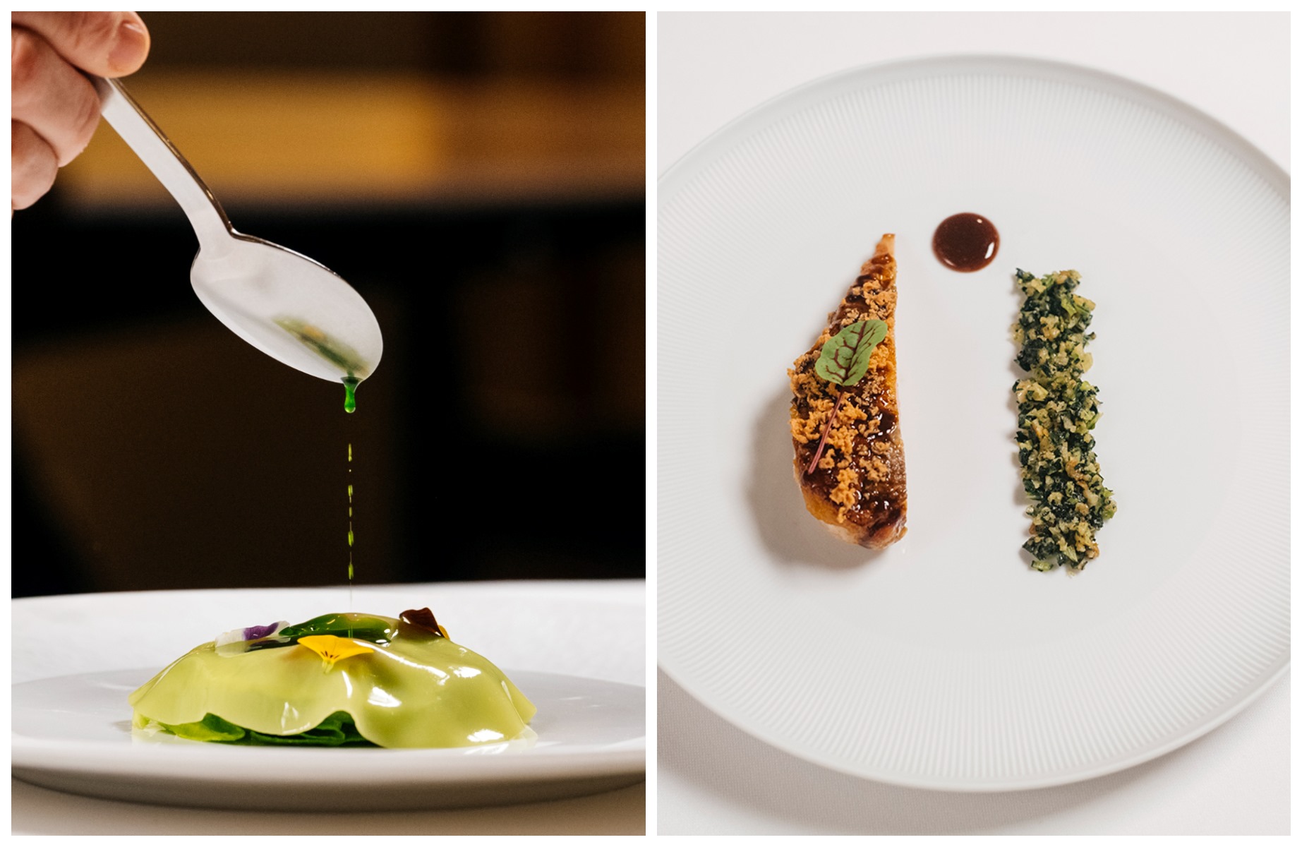 The chef’s table at Casa Perbellini 12 Apostoli lets diners witness Giancarlo Perbellini and his team in action. © Marco Di Donato/Casa Perbellini 12 Apostoli