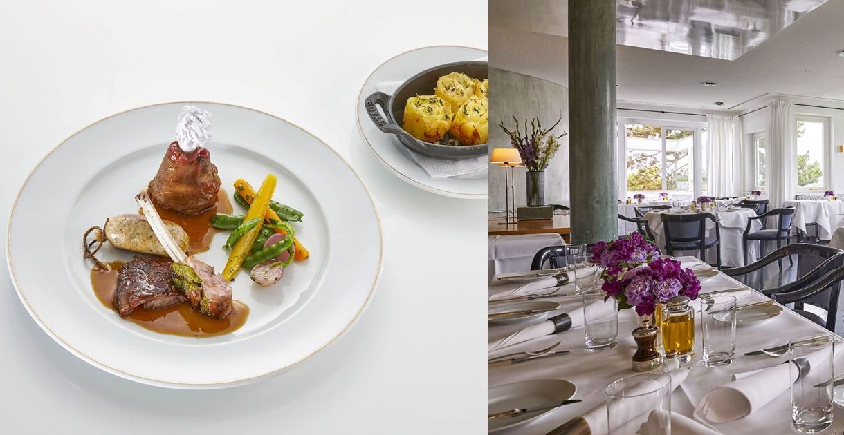 Hauptgang im Restaurant Wielandhöhe © Bernd Eidenmüller/Michelin