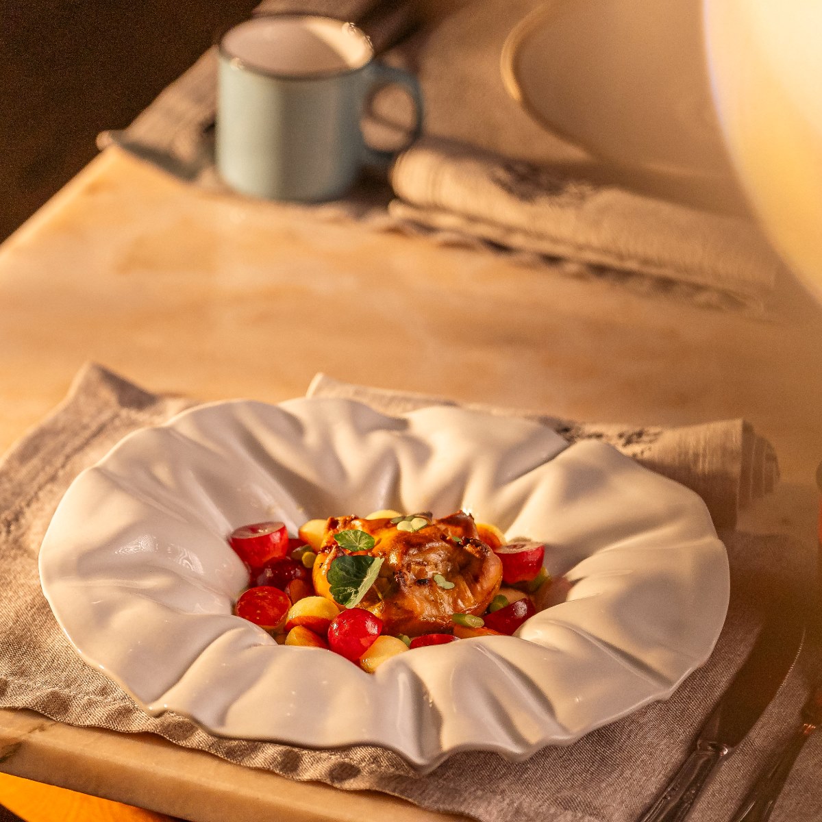 A partir de produtos locais, a proposta do Contradição inspira-se em receitas tradicionais e familiares. © Brand22/Contradição