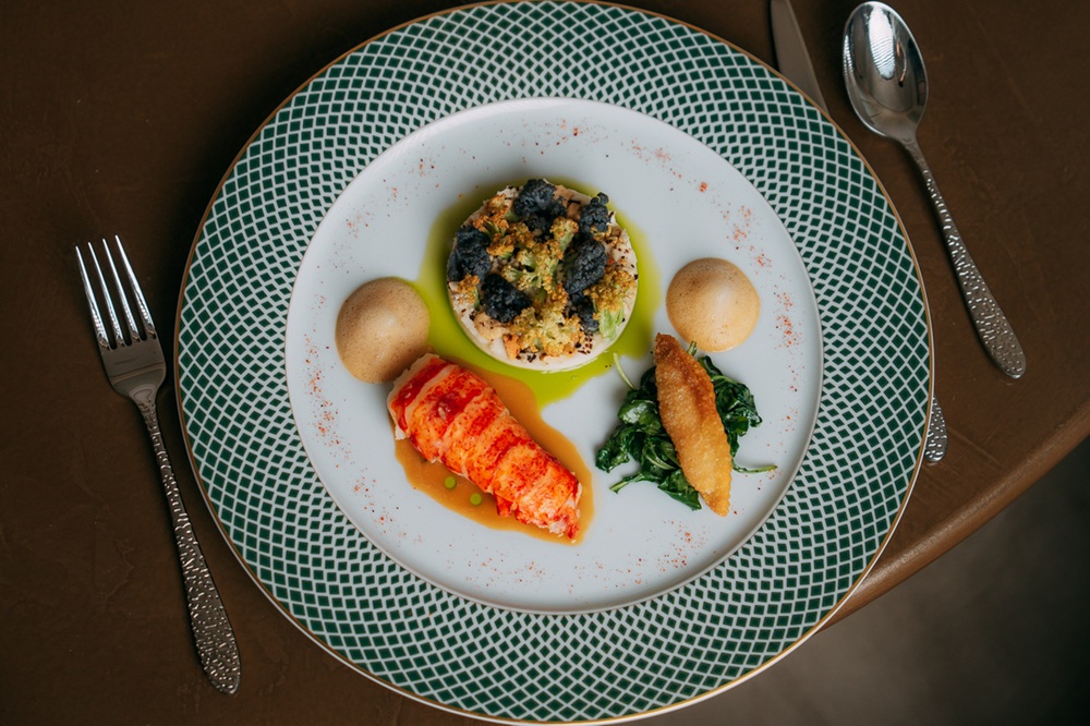 Gericht im Schlossparkrestaurant by Tristan Brandt © Hummer/Schlosspark Restaurant by Tristan Brandt