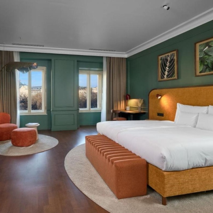 Le camere del Verno House sono ampie e progettate con cura (© Verno House)