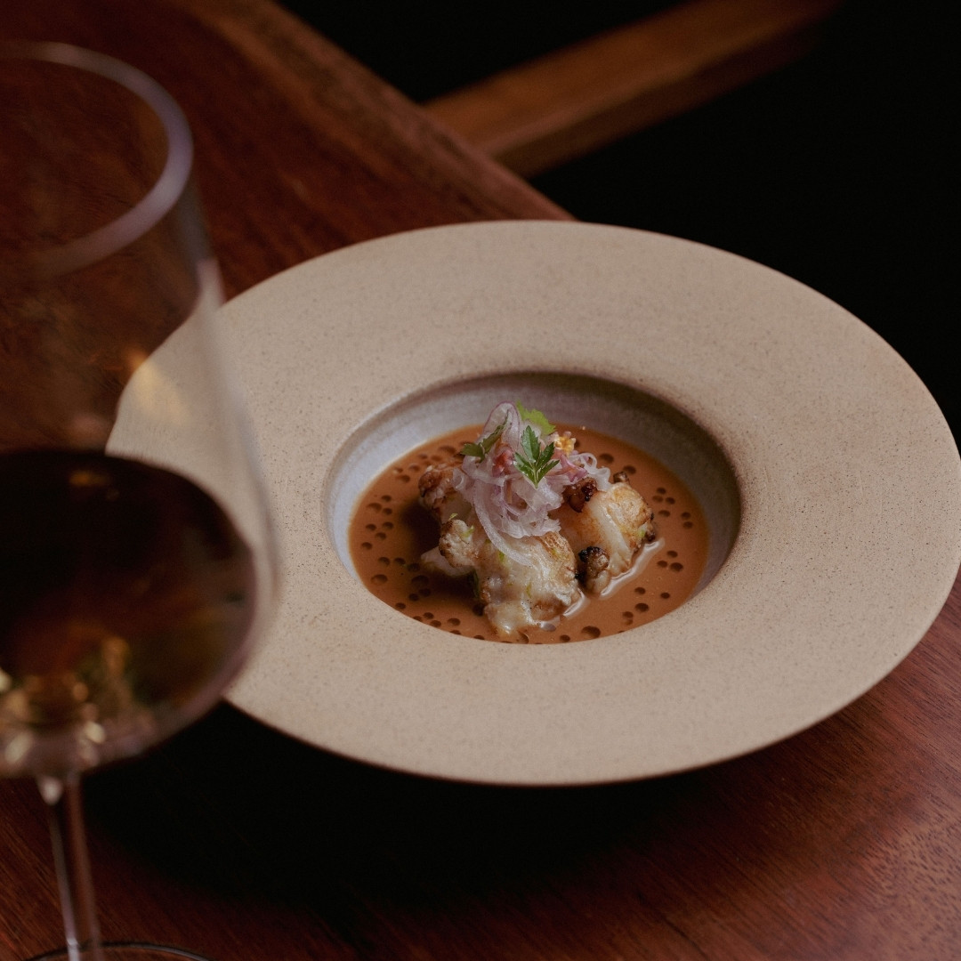 Terra Dining, awarded one MICHELIN Star, is helmed by Chef Chong Yu Cheng, who uses French technique as a foundation to explore local Malaysian flavours and ingredients. © Terra Dining