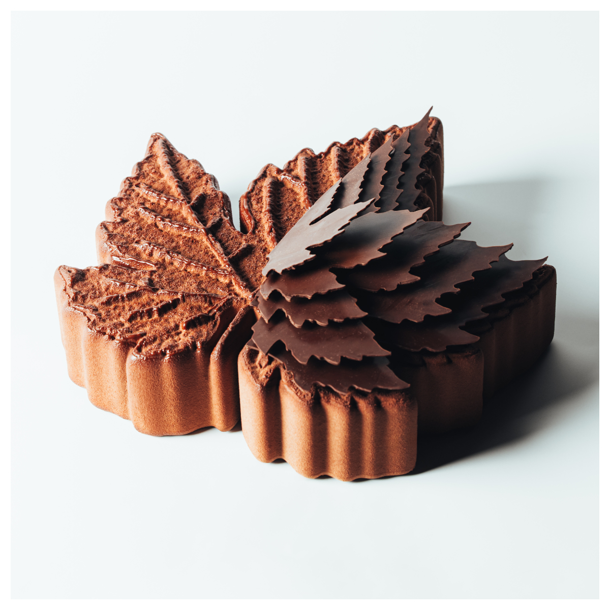 La bûche de Noël  « La Grand'Vigne 2025 » des Sources de Caudalie, près de Bordeaux © Agence Pancake © Lucas Gurdjian