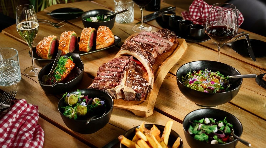 Variety of Dishes at MICHELIN-recommended STeaK Restaurant in Olomouc © STeaK Restaurant