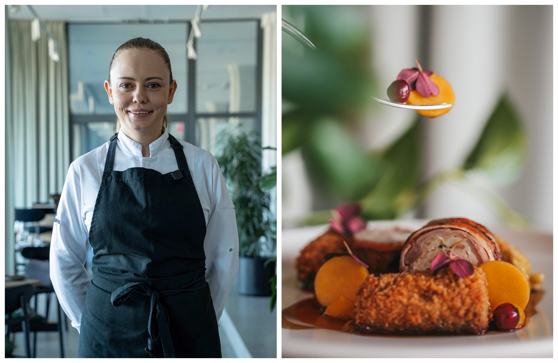 Katarzyna Daniłowicz, celebrated as the first woman to claim victory in the Polish edition of Top Chef, still approaches her plates with an architect’s discerning eye. © Tarasowa
