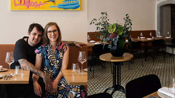 Oscar de Matos und Nadine Baumgartner im de MATOS © Olivia Pulver