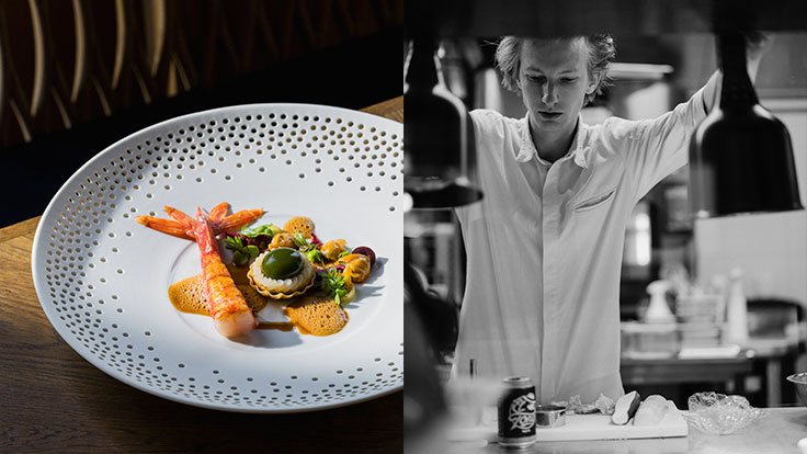 Plat au Soleil d’Or ; Benjamin Geisser © Roy Matter — Soleil d’Or by David Geisser