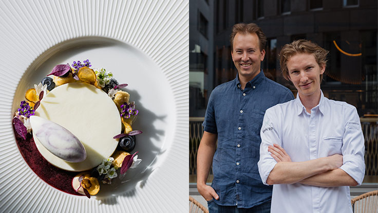 Dessert ; David et Benjamin Geisser © Roy Matter — Soleil d’Or by David Geisser