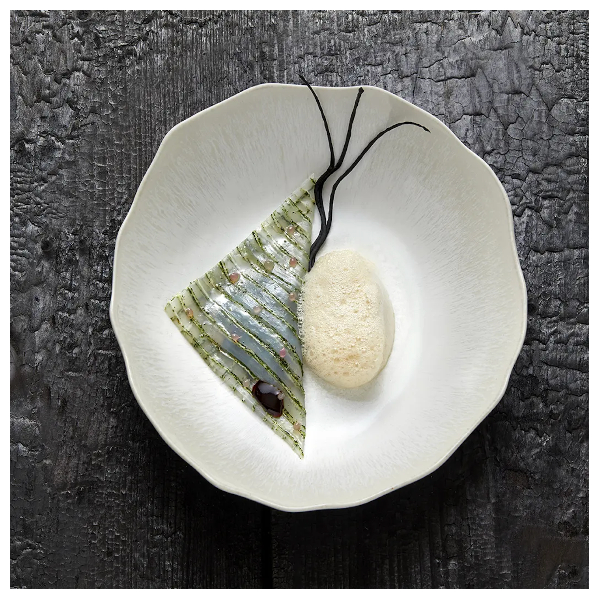 Le Calalard de Glenn Viel à L'Oustau de Baumanière © Pauline Daniel