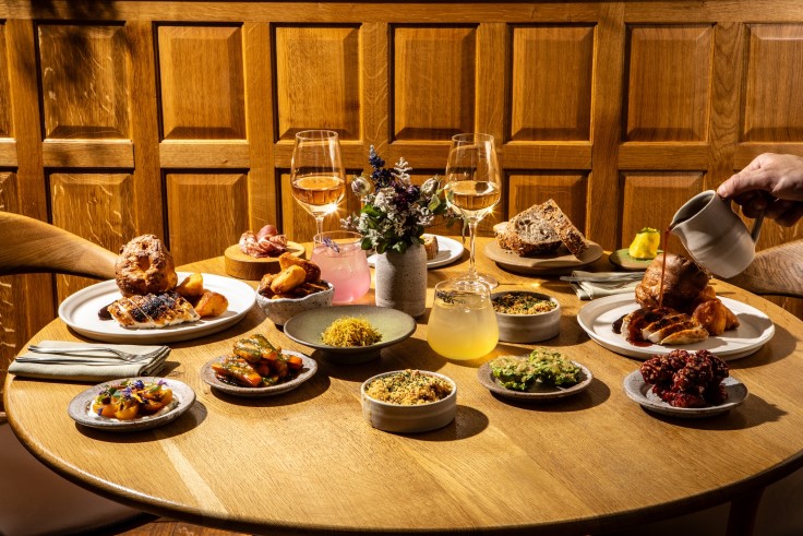 An enticing spread of the MICHELIN-Star cooking at Roots. © Andrew Hayes-Watkins