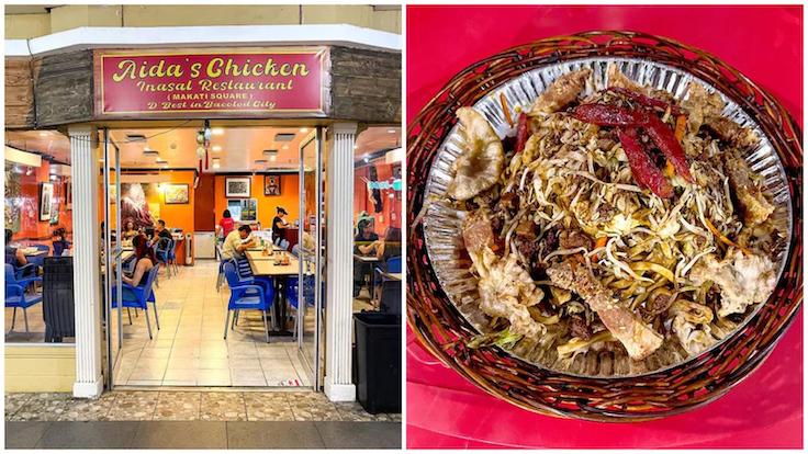 L-R: MICHELIN Selected Restaurants Aida's Chicken (©MICHELIN) & Chie Chie's Pancit Batil Patung (©MICHELIN)