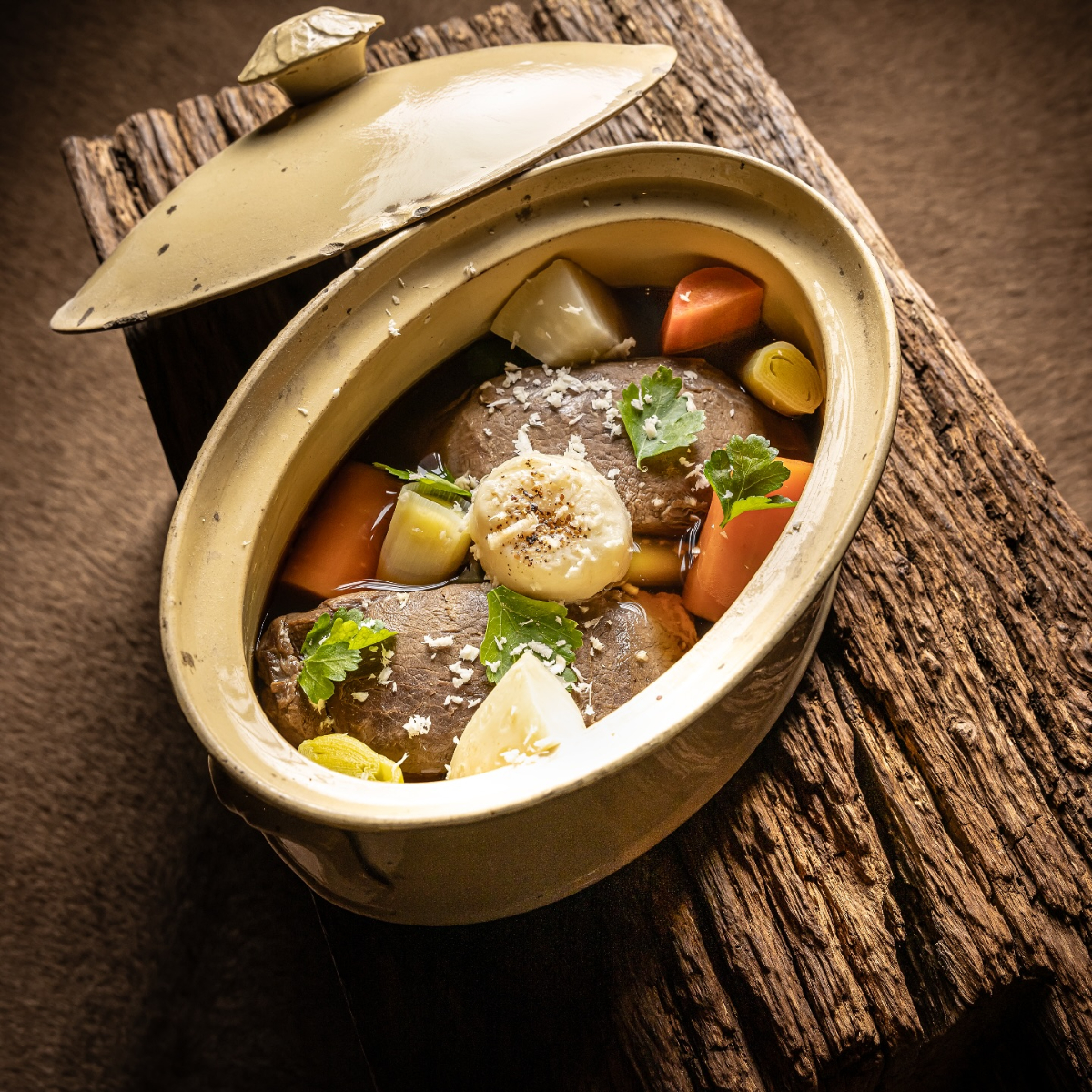 Le boeuf gros sel de la Winstub du Chambard © Ilya Kagan