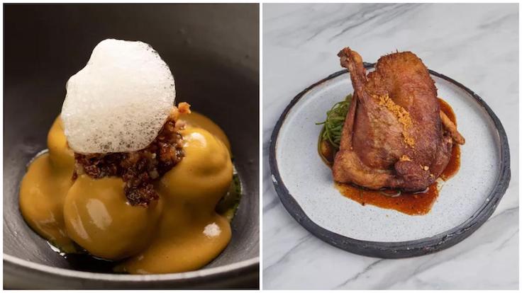 L-R: MICHELIN Selected Metiz (©Neal Oshima/Metiz) & Bib Gourmand Lampara (©Hans Fausto/Lampara)