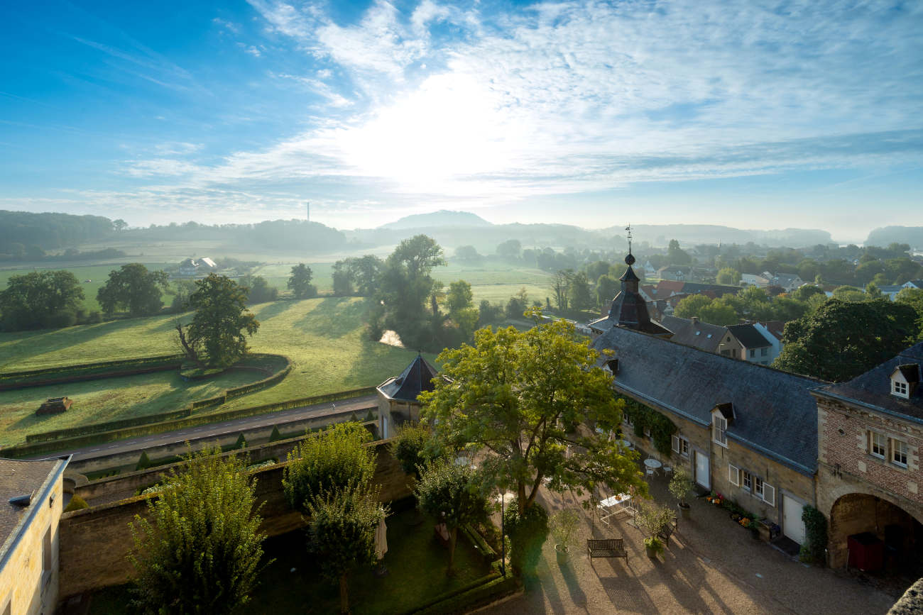 Uitzicht op de prachtige Jekervallei bij Maastricht. © kim willems/iStock