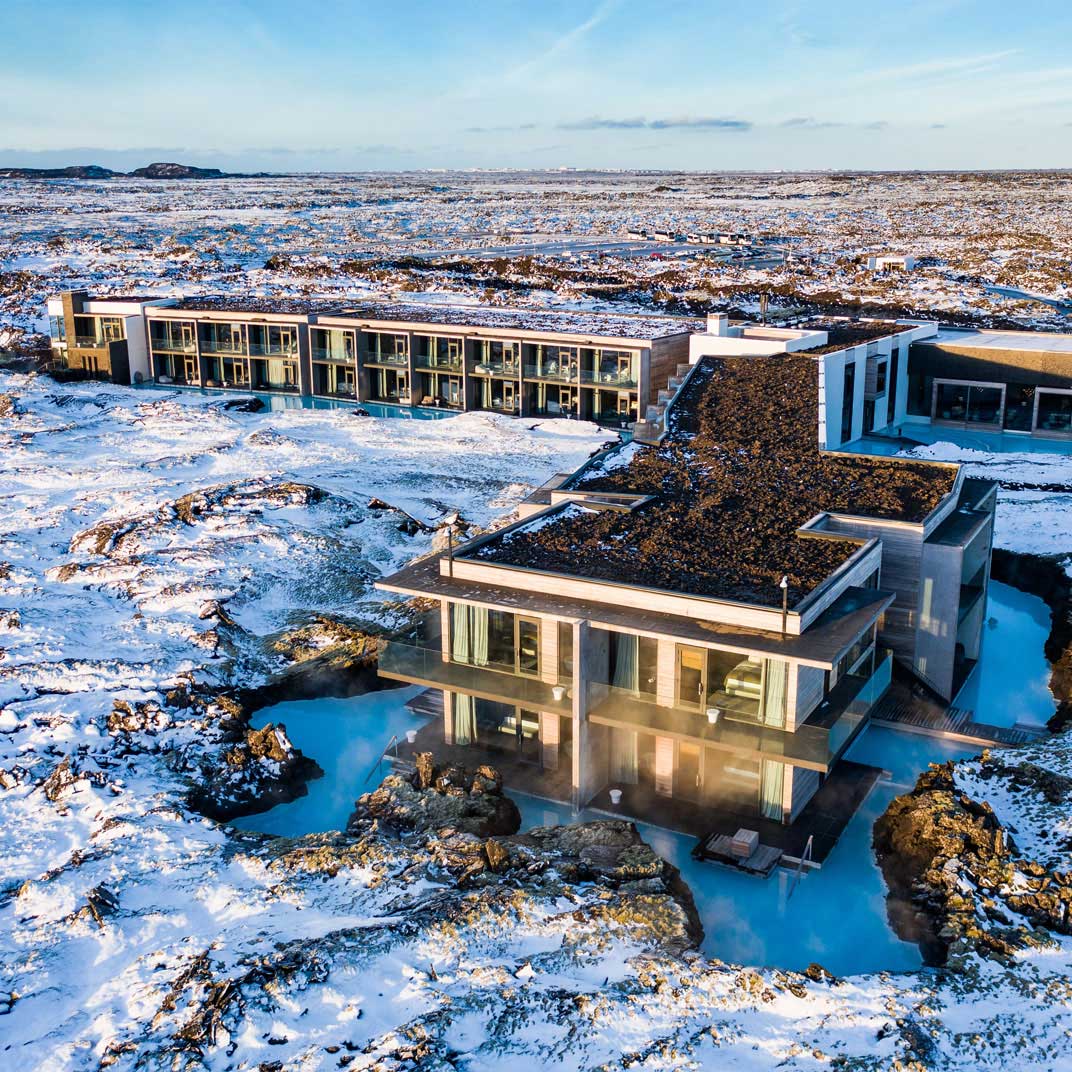 The Retreat at Blue Lagoon, within easy reach of Reykjavík. © Retreat at Blue Lagoon